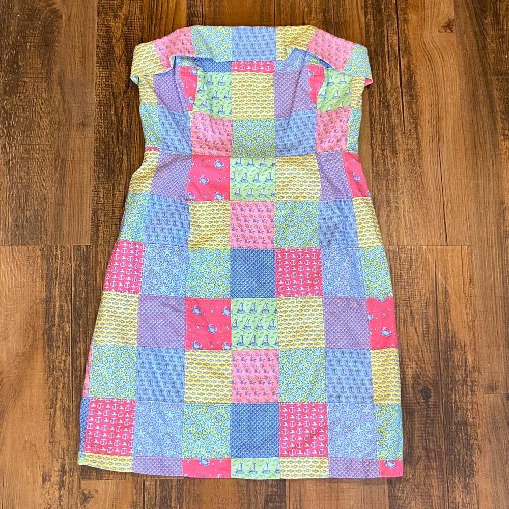 Vineyard Vines strapless sailor sundress size 4